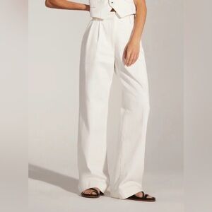 Favorite Daughter "The Favorite" white pants size 10